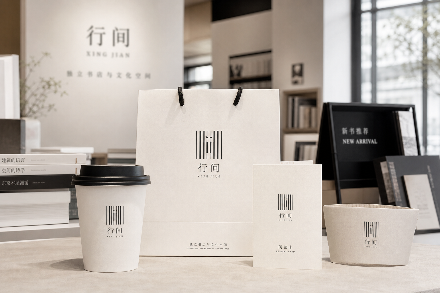 行间 VI周边